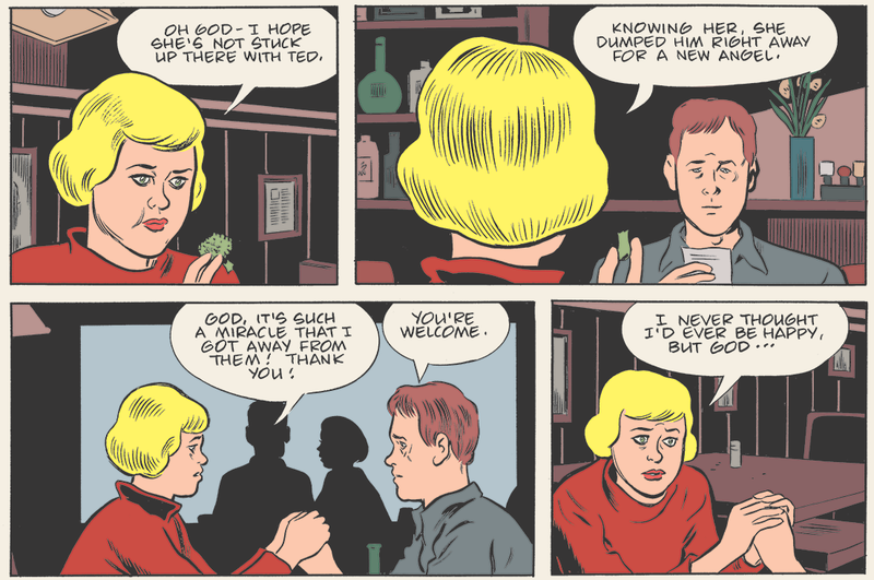 Illustration for article titled Daniel Clowes’ Patience transcends space and time to explore obsession and love